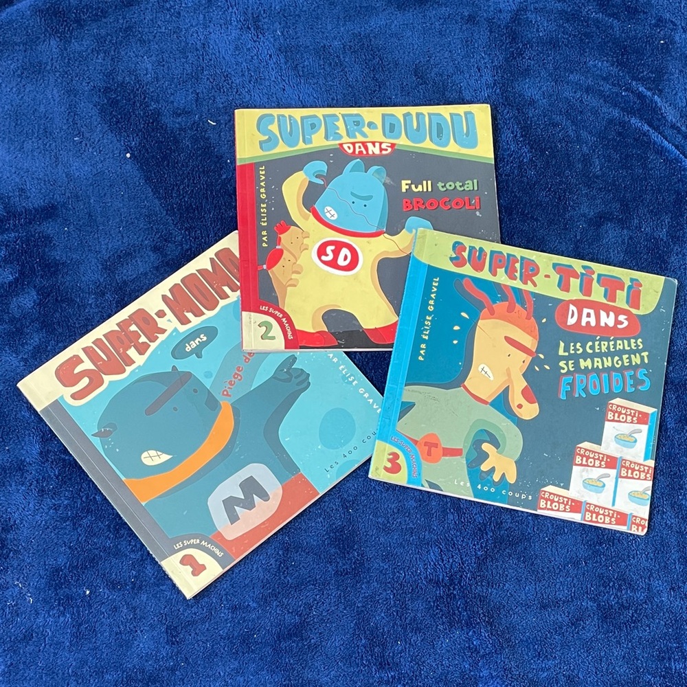 Super Series Kids Book Set (French)